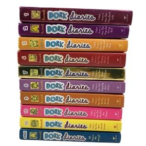10x Dork Diaries Hardcover Book LOT Rachel Renee Russell Books SET